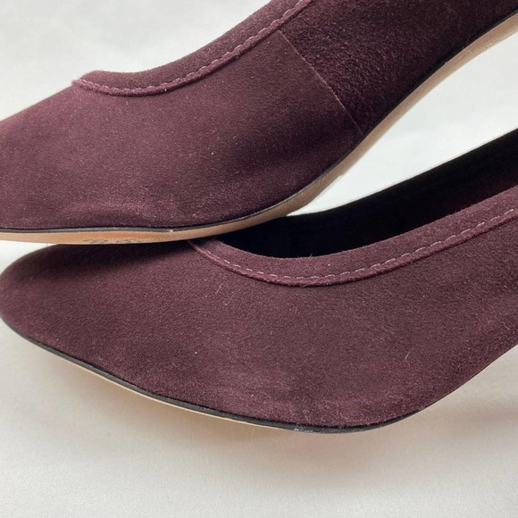 Antonio Melani Kathran Suede Pumps Block Heel 8M - Picture 11 of 11